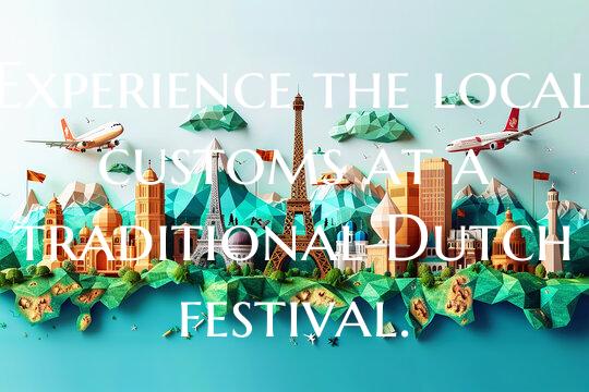 Experience the local customs at a traditional Dutc...