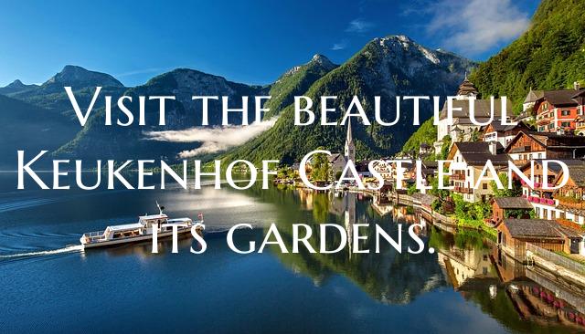Visit the beautiful Keukenhof Castle and its garde...